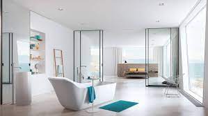 Sollte der teide ausbrechen, wirst du das hier als erster im haus bemerken. Badezimmer Und Schlafzimmer In Einem Raum Planungswelten