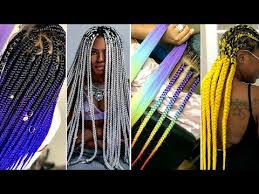 Colourful hair beads, ideal for braids. 2020 Mature Colour Braids Hairstyles Lemonade Mixed Colors Braids Compilation Youtube