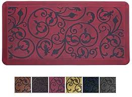 This sky mats anti fatigue kitchen mat is the best selling in the market. Amazon Com Amcomfy Premuim Kitchen Anti Fatigue Mat Comfort Floor Mats Standing Desk Mats Antique Series 20 Comfort Mats Kitchen Mats Floor Anti Fatigue Mat