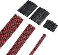 Nylon Braided Expandable Sleeving Cable Wire Sheathing Sleeve Black 6