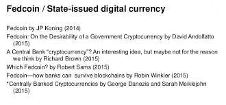 In one way or the other, you are still dependent on banks to get your crypto currency out in form of usable currency. Lerd Rothschild Made A Promise To Kill Bitcoin And And Start A Fedcoin Cryptocurrency Steemit