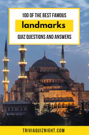 Read on for some hilarious trivia questions that will make your brain and your funny bone work overtime. 100 Famous Landmarks Quiz Questions And Answers
