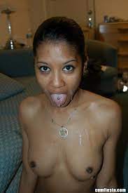 She swallow my rod like a pro and i can't resist to explode in her face. Lily Thai Facial