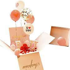 Surprise Balloon Box Unassembled From Apollo Box In 2021 Balloon Box Balloons Surprise Box Gift