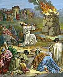 The Story Of Elijah On Mount Carmel In Which Elijah S God Jehovah Showed Himself Truly Powerful As The Mos Bible Pictures Bible Illustrations Biblical Art