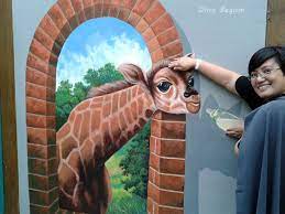 Epoxy 3d adalah teknik epoxy lukisan menggunakan komponen cat khusus dikombinasikan dengan gambar tiga dimensi, di mana gambar yang terkandung teknik epoxy lukisan 3d adalah kombinasi dari seni dan keahlian epoxy aplikator lantai dalam pekerjaan mengalir ke dinding objek atau lantai. 3d Jerapah Dina S Pensieve