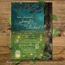 Enchanted Forest Wedding Invitation Garden Lights Mason Jar Fireflies Rustic Wedding Invitation Fairy Tale Wedding Printable Invite Fairytale Wedding Invitations Forest Wedding Invitations Enchanted Forest Wedding Invitations