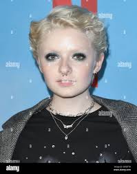 Lachlan Watson arrives at the Netflix's ALL THE BRIGHT PLACES Screening  held at the ArcLight Hollywood in Hollywood, CA