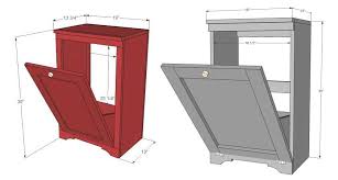 Because our 13 gallon trash cans were also tall to suit the closet, i got a couple of. Best Trash Can Cabinets Tilt Out Wood Freestanding Hidden