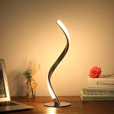 Check spelling or type a new query. Tomshine Spiral Led Table Lamp Modern Lamp Desk Lamp Of Stainless Steel Bedside Lamps For Bedrooms Living Room Office Warm White 6w 3000k Pricepulse