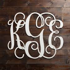 Grovelane Personalized Oversized Wood Monogram Wall Decor Wayfair In 2020 Monogram Wall Decor Wood Monogram Wood Monogram Wall Decor