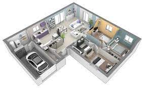 Votre maison pourra accueillir une suite parentale, une chambre d'enfant et. Selection De Plan De Maison Avec 3 Chambres L Embarras Du Choix