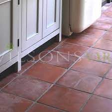 Quarry tiles effortlessly bring an air of farmhouse chic to any home when used as flooring. New Farm House Quarry Tiles