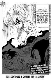 Nanatsu No Taizai 246 Read Nanatsu No Taizai Chapter 246 Seven Deadly Sins Anime Demon King Anime Seven Deadly Sins