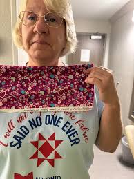 Quilt project with custom fabric selection at Perfectly Pink Quilt Studio