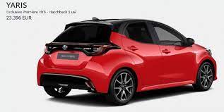 Stoff, schwarz, becherhalter, multifunktionslenkrad, lederlenkrad, rückspiegel. In Romania Noua Toyota Yaris Hybrid Costa Cu Aproape 4 000 Euro Mai Mult Decat In Cehia Autolatest