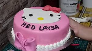 Kue ultah hello kitty yang kami jual tersedia dengan harga yang sangat terjangkau. Membuat Cake Ultah Hello Kitty Cantik Cepat Dan Mudah Youtube