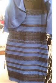 Which, taking the example yellow and white dress, shows that the original dress cannot be white and gold, because the inverted colors of white and gold/yellow are black and blue. The Blue And Black Or White And Gold Dress Pass English Uk