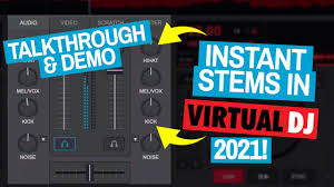 Virtualdj is by far the most used dj software on the planet, with over 100,000,000 downloads. Virtual Dj 2021 Amazing Real Time Stems Mixing Quick Review Demo Youtube