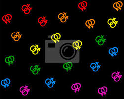 Find your perfect wallpaper and download the image or photo for free. Homosexuell Und Lesbische Liebe Symbol Muster Lgbt Wallpaper Leinwandbilder Bilder Gleichberechtigung Homosexualitat Gleichen Myloview De