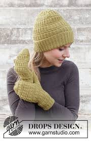 Slouchy beanies are comfortable and in style. Honey Sweet Drops 214 39 Free Knitting Patterns By Drops Design