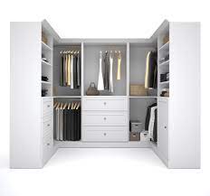 It is time for our master bedroom closet reveal! Versatile U Shaped Walk In Closet Organizer Bestar