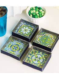Maybe you would like to learn more about one of these? Tile Coaster Set Cross Stitch Pattern