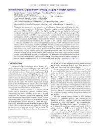 PDF) Invited Article: Digital beam-forming imaging riometer systems