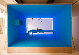 A monochrome blue scandinavian interior. Powerful Monochromatic Interior Paint Designs Ideas On Dornob
