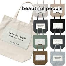 ビューティフルピープル beautiful people トートバッグ バッグ エコバッグ カバン ネームタグトート a4 大きめ レディース room my favorites カバン トートバッグ ピープル