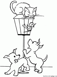 Some of the very first documentation of humans and cats together date back to ancient egypt when cats were also their guardians. Catdog Coloring Pages Coloring Home