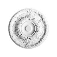 Rosace De Plafond Orac Decor Polyurethane Effet Platre En 2020 Medaillons De Plafond Decoration Plafond Plafond