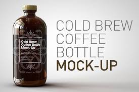 Cold Brew Coffee Bottle Mock Up Coffee Brewing Coffee Bottle Cold Brew