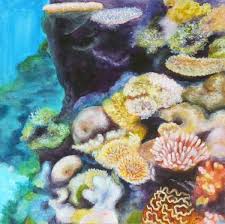 Coral reef painting by ana bikic #coralreef. Coral Reef 2 Painting By Jacqueline Talbot Saatchi Art