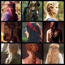 Beautiful Medieval Inspired Hairstyles Hair Inspiration Long Medieval Hairstyles Hair Styles