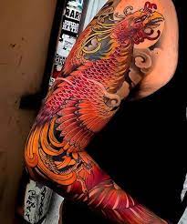125 Best Sleeve Tattoos For Men Cool Ideas Designs 2021 Guide Phoenix Tattoo Sleeve Phoenix Tattoo Best Sleeve Tattoos