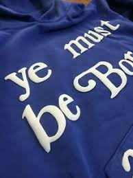 As a means to the start of the new year with a fresh start that many hope for, cpfm opted to spread that message with the born again '19 hoodie with the caption ye must be born. Cactus Plant Flea Market Cpfm Kanye Ye Must Be Born Again Blue Hoodie Medium New Ebay