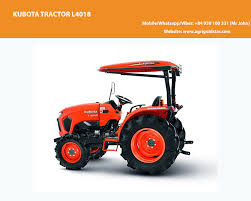 Land pride rotary tiller, 6ft., land pride rotary cutter, 20ft. Kubota Tractor L4018 Four Wheel Drive System Made In Thailand Overview Kubota Tractor L4018 With A Small Turning Radius 2 Kubota Tractors Tractors Kubota