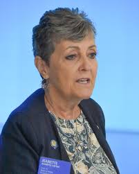 Many thanks to Jeanette Loftus, our guest speaker at today's Rotary Club  meeting! 🙌 Jeanette currently serves as the Zone 34 Regional Rotary  Foundation Coordinator, Chair of the Zone 33/34 Learning Leadership