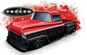 Image result for Apache Red 1964 Truck