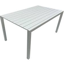 Mimosa Coral Bay Slat Aluminium Table In 2020 Aluminum Table Wooden Garden Benches Concrete Kitchen Island
