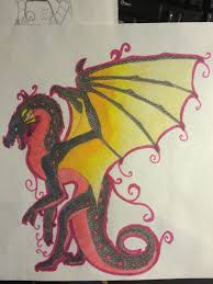 This Was Also For Mother S Day I Gave This One To My Mum Hope You Guys Like It Wings Of Fire Dragons Wings Of Fire Happy Drawing