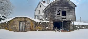 Vintage barn and root cellar found in upstate New York