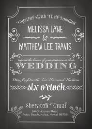 Chic Chalkboard Wedding Invitation By Jasperdesign On Etsy 3 40