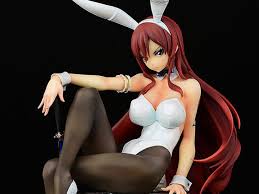 Fairy Tail Erza Scarlet Bunny Girl Style White Costume Ver 1 6 Scale Figure Free shipping on qualifying orders and products. orca toys