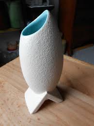 McCoy Pottery Capri Bud Vase Atomic Eames Era