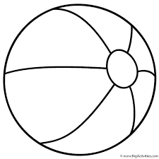 Your children will love to watch the colors mix and blend and make new colors. Beach Ball Coloring Page Toys