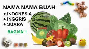 Nama buah buahan dan gambarnya dalam bahasa inggris dan korea. Nama Nama Buah Dalam Bahasa Indonesia Dan Inggris Untuk Anak Bagian 1 Penulis Cilik Youtube
