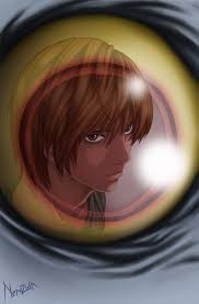 Eyes Of Shinigami Death Note Fanart Death Note Death Note Kira
