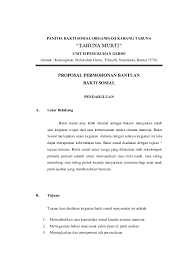 Proposal yang sudah diajukan tidak hanya bertujuan untuk memberi tahu adanya suatu kegiatan saja. Doc Proposal Bakti Sosial Pribadi Viandari Academia Edu